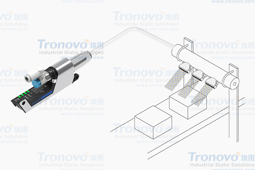 Ionized Nozzle Surface Cleaning Applications