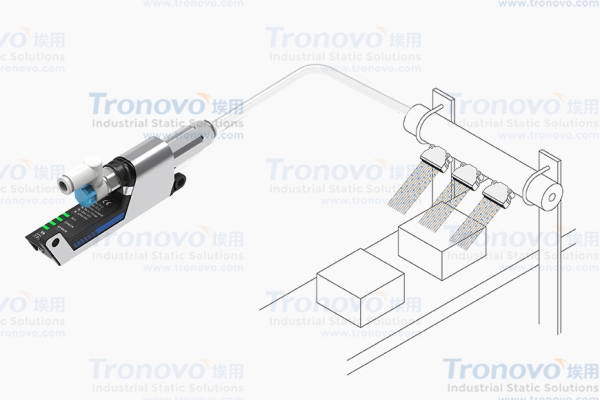 Ionized Nozzle Surface Cleaning Applications